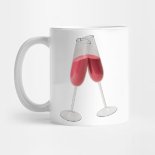 wine glasses Mug